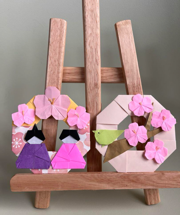 匿名配送』雛飾りリース① 【公式通販】