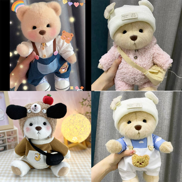 レナ・ベア 服 30cm sサイズ共通 コスチューム ぬいぐるみ服 着せ替え