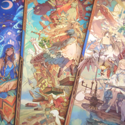 アンティークタロット風イラストカード　『CROSS TALE』セット① 2枚目の画像