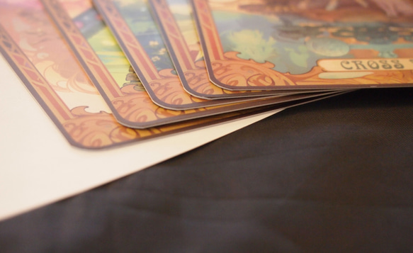 アンティークタロット風イラストカード　『CROSS TALE』セット① 8枚目の画像