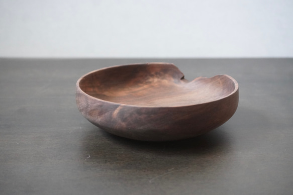 Tray  walnut  トレイ　ウォルナット　1点もの 3枚目の画像