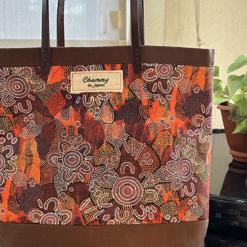 アボリジニアート生地バッグ バケツバッグ chammy 通販 17234193