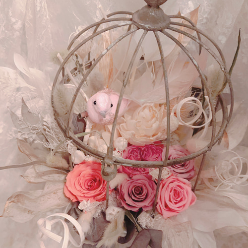 ❤️SALE❤️鳥籠プリザーブドフラワーアレンジ️ その他素材 ❤️SALE❤️鳥籠プリザーブドフラワーアレンジ️ その他素材