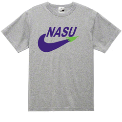 【パロディ/半袖】NASUなすび半袖Tシャツ面白いおもしろプレゼント送料無料・新品 2枚目の画像