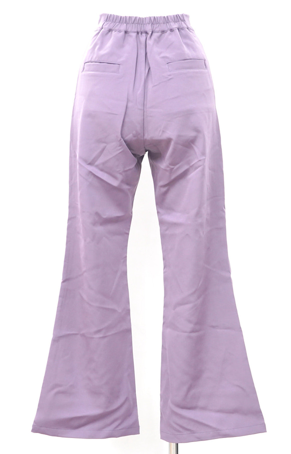 Basic Flare Pants (Light Purple) パープル 紫 ガーリー 9枚目の画像