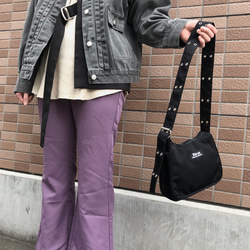 Basic Flare Pants (Light Purple) パープル 紫 ガーリー 2枚目の画像