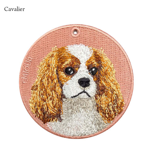 専用　ハンドメイド　キャバリア　ストラップ　ミニバッグキーホルダー付き　犬 dog-12_10.jpg