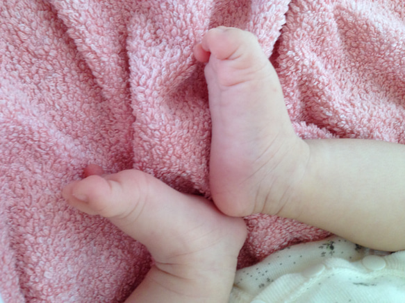 時間膠囊嬰兒鞋（淡粉紅色） 第6張的照片