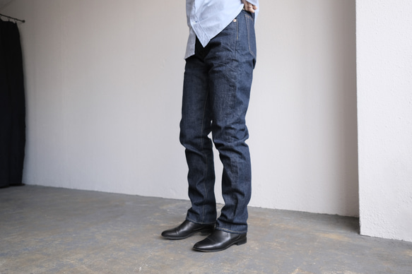 HANDROOM 常規版型 INDIGO 牛仔褲 | 男女皆宜 5 碼 第9張的照片