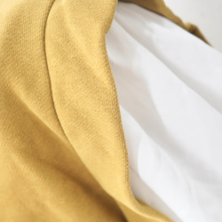Vest Docking Design Blouse Tunic (mustard yellow) イエロー 黄色 11枚目の画像