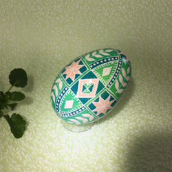 イースターエッグ(PYSANKY)  本物の卵です(๑˃̵ᴗ˂̵) 7枚目の画像