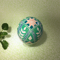 イースターエッグ(PYSANKY)  本物の卵です(๑˃̵ᴗ˂̵) 6枚目の画像