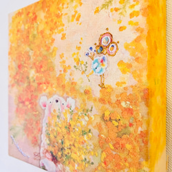 藝術畫布面板含羞草 - Haru 與你在一起。 第4張的照片