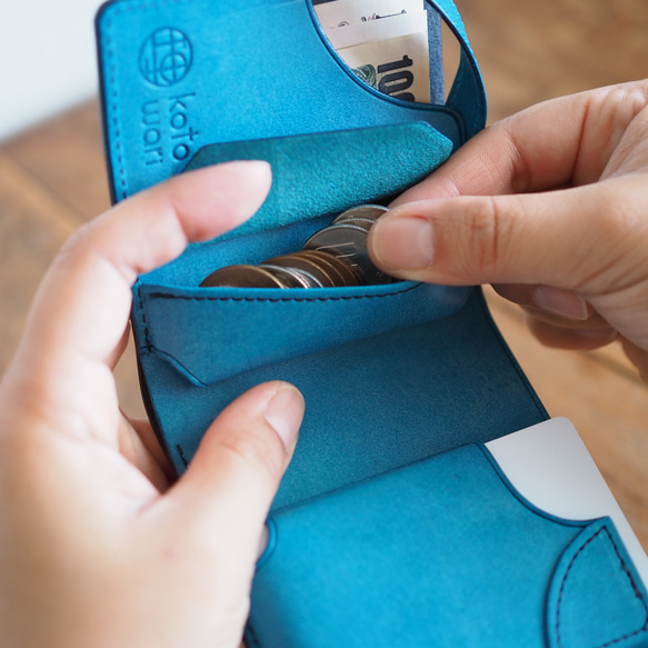 【專利結構迷你皮夾】手掌大小【Ri kotowari® mini3】| 第9張的照片