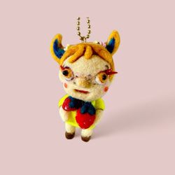 羊毛フェルト ストラップシリーズ うさぎさん 羊毛フェルト Howakero