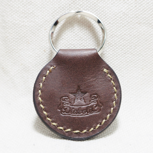 ハンドメイド　レザーキーホルダー ハンドメイド レザー♡キーホルダーの通販 by kota ｜ラクマ