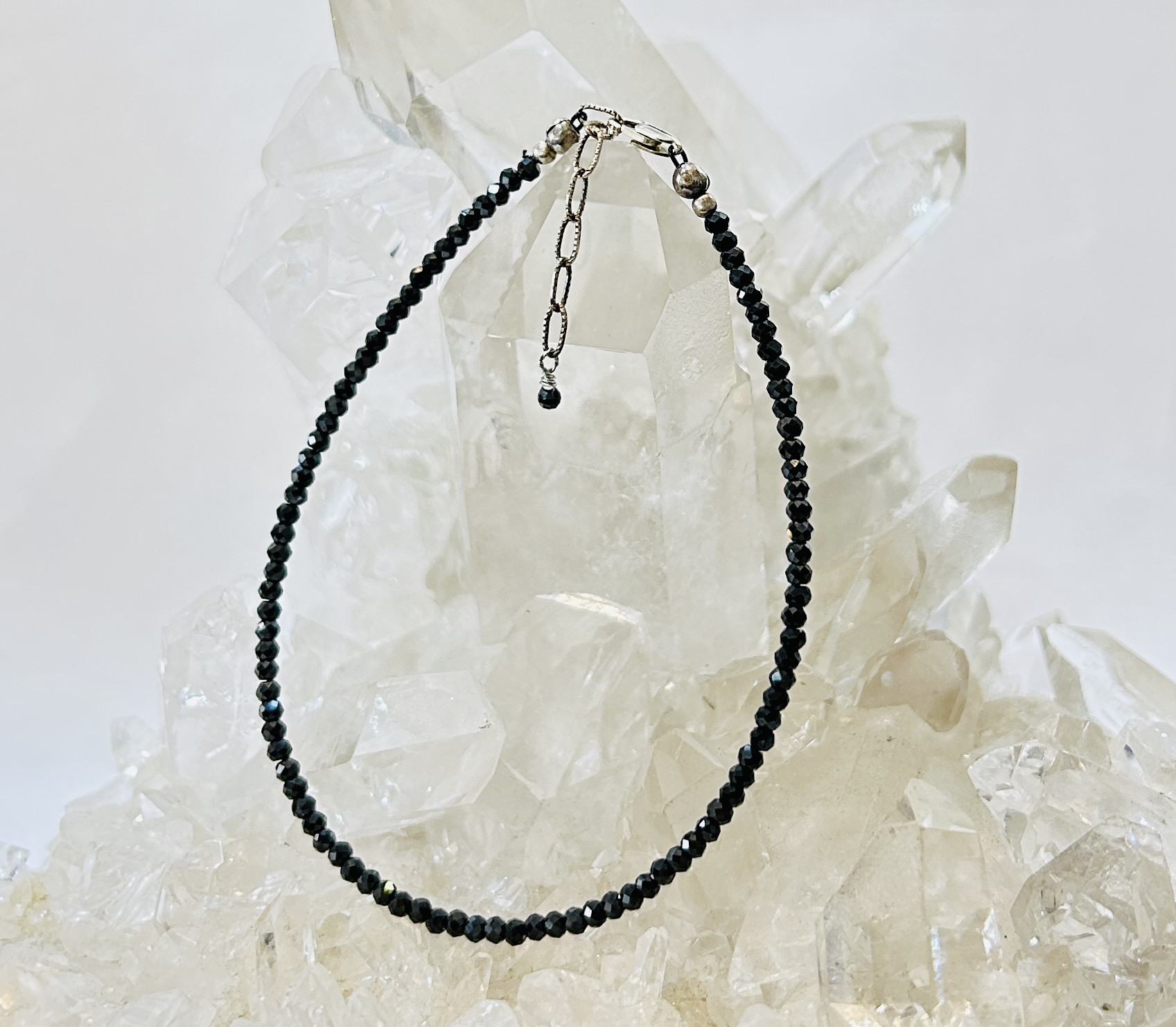 ブラックスピネル 2φCTブレスレット