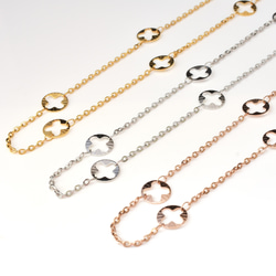 18Kk18YG AU750 18金 4タイプ2cm5cm10cm分の3色ゴールド延長