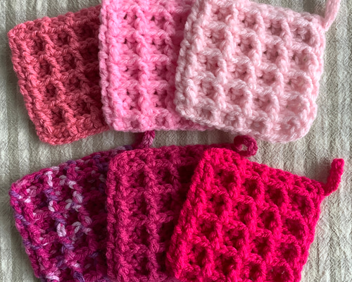 アクリルたわし ワッフル 6個セット その他キッチン小物 a*choco 通販