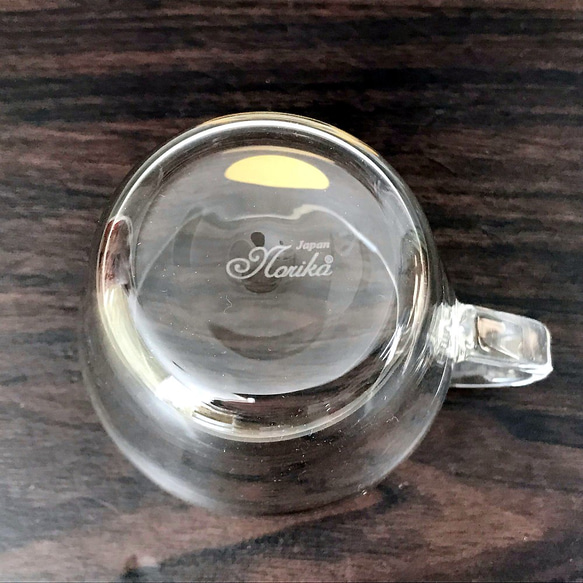 耐熱ガラスセット スタックできるマグカップ ペア（2個） 3枚目の画像