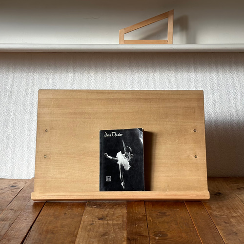 折畳式ブックディスプレイスタンド ◇木製◇ブックスタンド