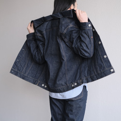 HANDROOM デニムジャケット INDIGO｜unisex3サイズ 7枚目の画像