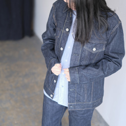 HANDROOM デニムジャケット INDIGO｜unisex3サイズ 13枚目の画像