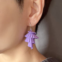 紫色 Pirouette 耳環 第1張的照片