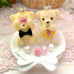 くま アロマストーン 豪華モノグラムドレス♡ くま アロマストーン 豪華モノグラムドレス♡ 【公式通販】