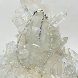 ダイヤモンド 原石ブレスレット 1枚目の画像