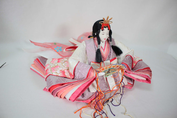 ひな人形　一品もの　三五親王（金彩桜） 11枚目の画像