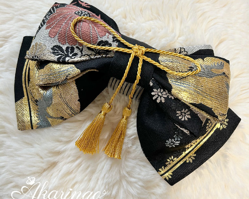 ❤️ おおきかっ モダンレトロプリント名古屋帯❤️¥6000