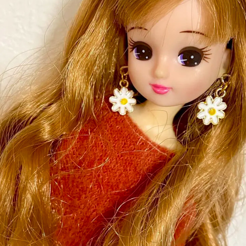 p209A【華奢見せ✧】マーガレットピアス　K14 18 コート　再入荷　上品 p209A【華奢見せ✧】マーガレットピアス K14 18 コート 再入荷