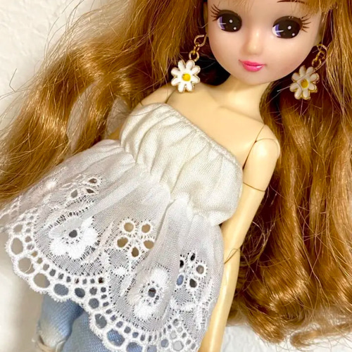 p209b【⚠️売約済み】マーガレットピアス　K14 18 コート　再入荷　上品 マーガレットピアス | The Lilac