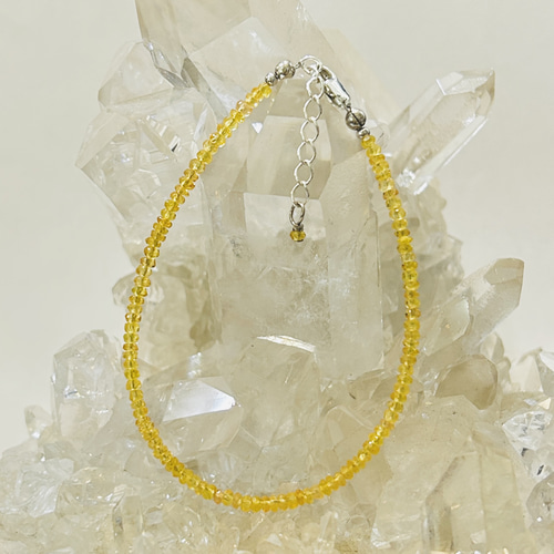 イエローサファイア ボタンCTブレスレット ブレスレット GirassoL