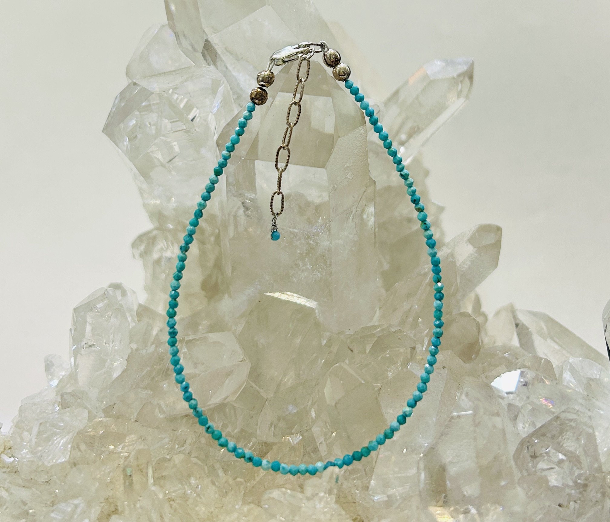 ナチュラルターコイス 1.5φCTブレスレット