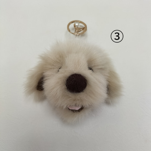 手のひらに、生きてるみたいな命の重み・ふさふさパトランキーホルダー