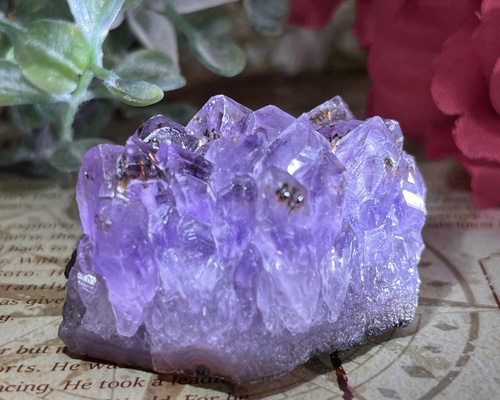 70cm 特大!鉱物1点 カコクセナイト内包 ドーム 紫水晶 ✨70cm 特大