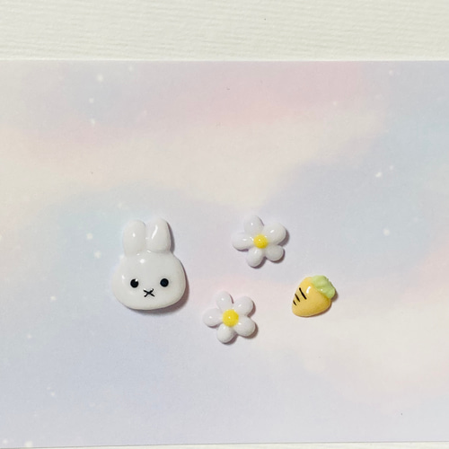 3dパーツ 3dネイル うさぎパーツセット ネイルチップ レジン ハンドメイド うさぎネイル ネイルパーツ ネイルチップ(つけ爪) nailLea 通販|Creema(クリーマ) 17238274 3dパーツ 3dネイル うさぎパーツセット ネイルチップ レジン ハンドメイド うさぎネイル ネイルパーツ ネイルチップ(つけ爪) nailLea 通販|Creema(クリーマ) 17238274