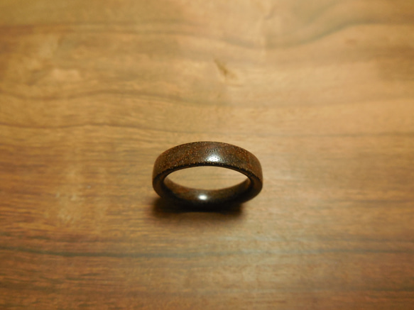 ハワイアンコア縮み杢　１ピースの指輪 4枚目の画像