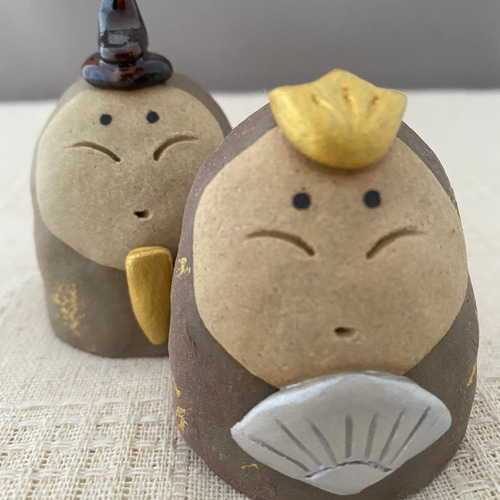 ひな人形セット(小)D お雛様 ひな祭り 桃の節句 初節句 陶器製 可愛い