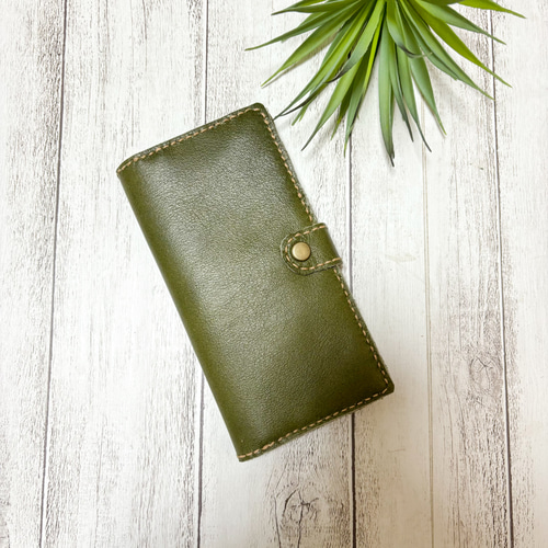 カーキ モスグリーン ダークグリーン iPhoneケース スマホケース 手帳