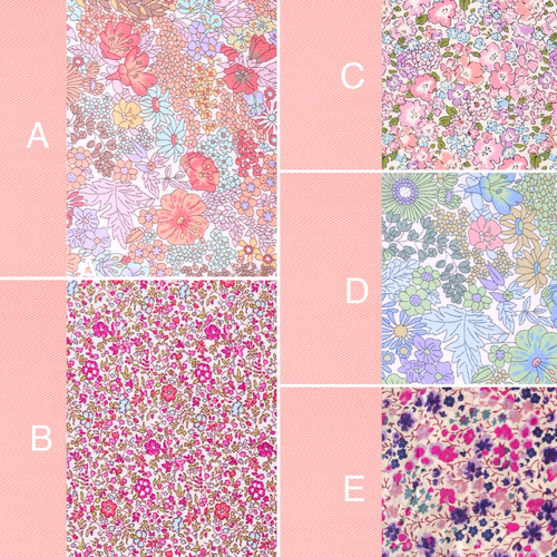お弁当袋×リバティ生地使用/名入可|お弁当包み |刺繍|お道具