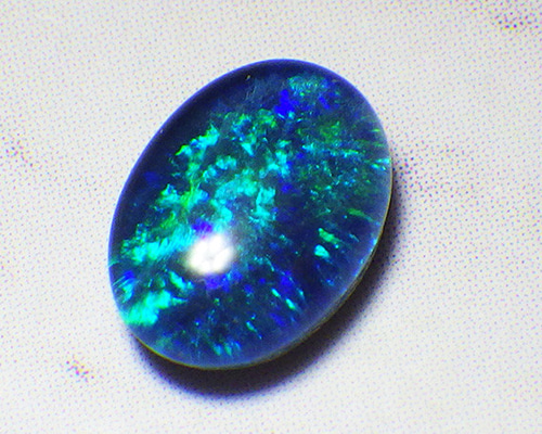 大注目 トリプレットオパール（約7×5mm） 天然石 CrazyStone ピアス