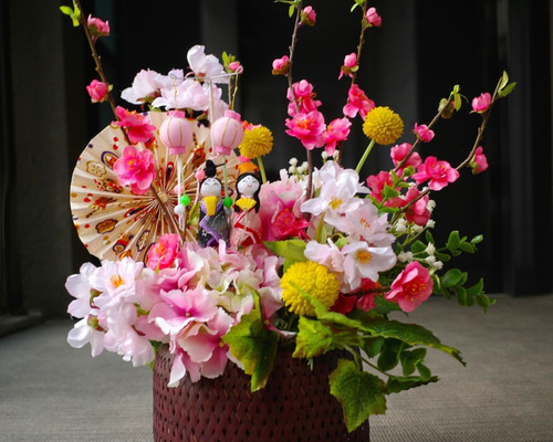 しょりん❣️お雛まつりアレンジ❣️ 630acdb3664b8e456a59f4c5813301