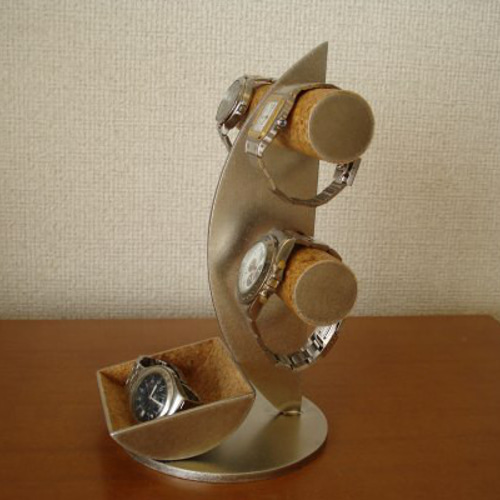 腕時計スタンド 三日月ブルドーザートレイ腕時計スタンド ak-design 