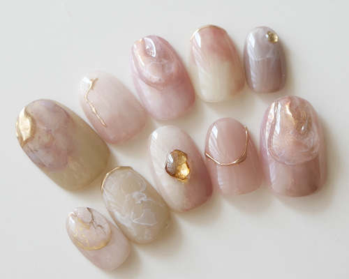 ネイルチップ　ニュアンスネイル　フレンチネイル　ワンカラー　ベージュ　上品 ネイルチップ ニュアンスネイル フレンチネイル ワンカラー
