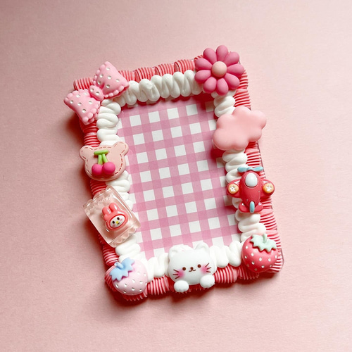 ホイップデコ トレカケース【ピンク】No.c12 その他雑貨