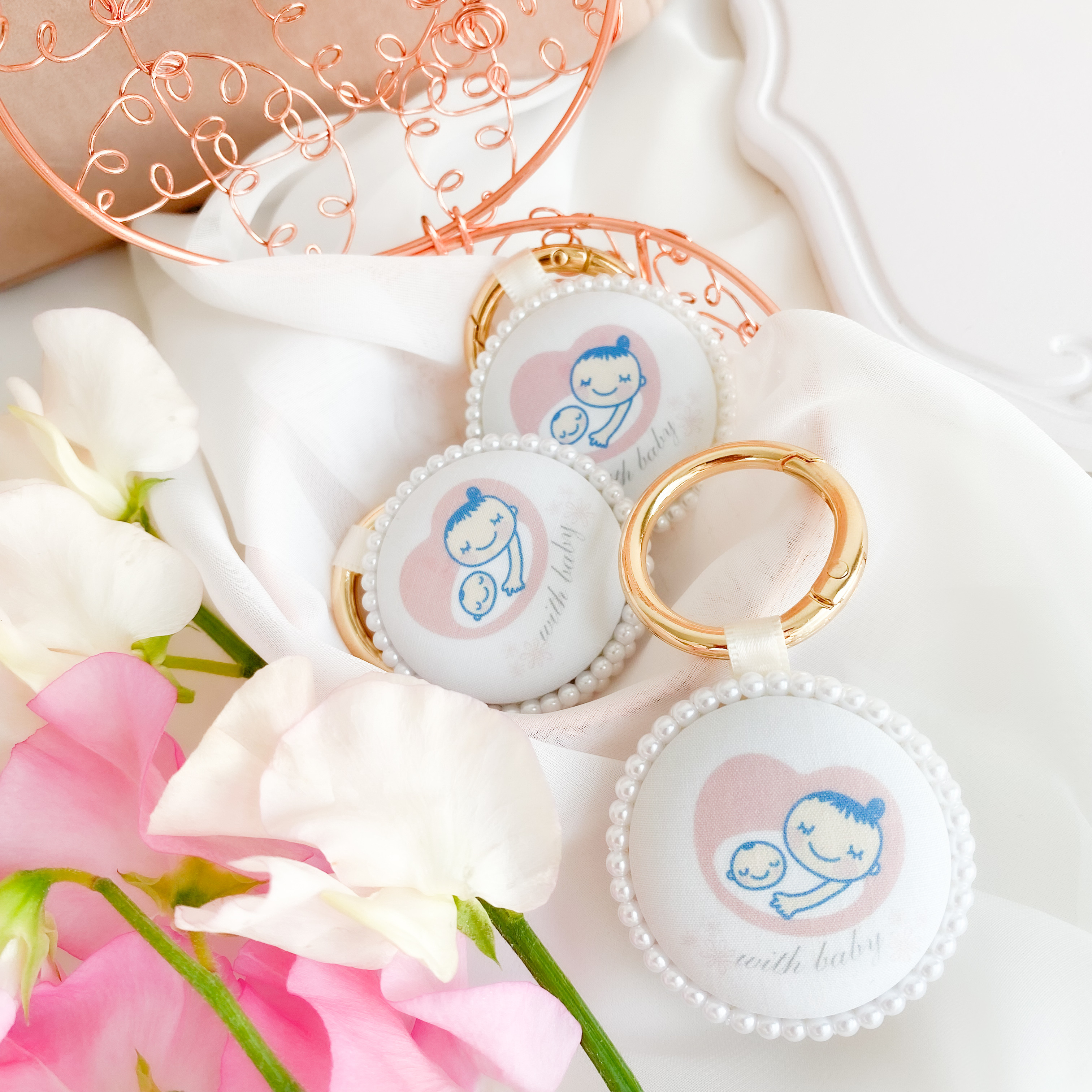 選べる裏面14種類》 マタニティマーク キーホルダー マタニティ  