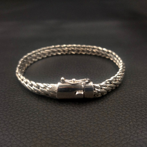   A51B ブレスレット　チェーン　ノット　シルバー シルバーチェーンブレスレット｜ブレスレット｜ノジェス 公式